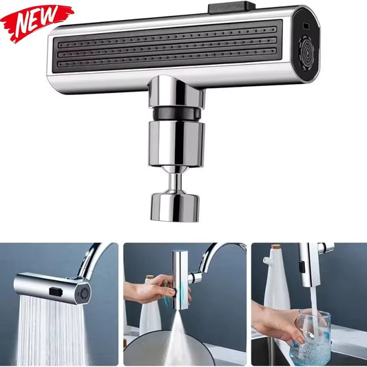 Rotating Splash-Proof Kitchen Faucet Bubbler